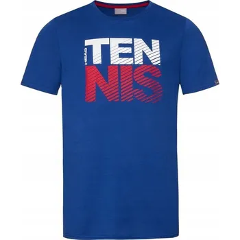 Chlapecké tričko Dětské tenisové tričko HEAD CLUB CHRIS T-shirt Junior Modré, velikost 128