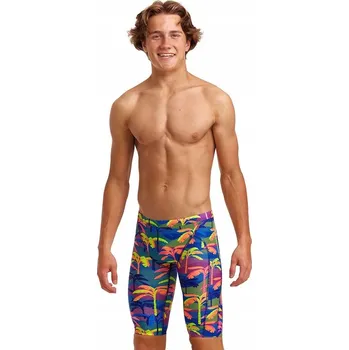 Dívčí plavky Plavky kraťasy pro chlapce Funkita Palm a Lot 140 Cm