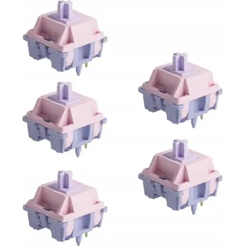 Klávesnice AKKO Fairy Switch Silent SPÍNAČE 5ks Lineární pro Mechanickou Klávesnici