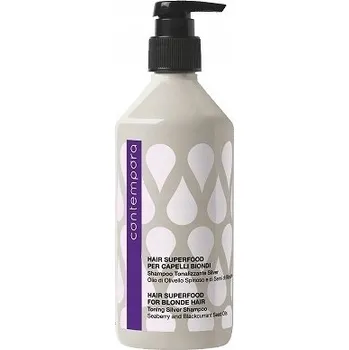 Šampon SUPERFOOD CONTEMPORA FIALOVÝ ŠAMPON SILVER 500 ML