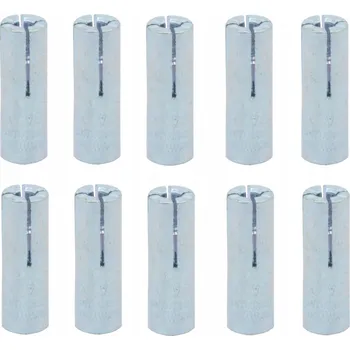 Hmoždinka Ocelová kotevní objímka hmoždinka M8-3cm 100ks Balení