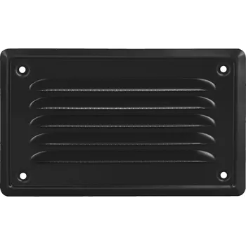Větrací mřížka Ventilační mřížka Ventilační Alma černá