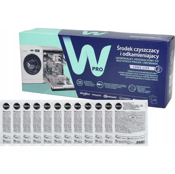 Praní a péče o prádlo 12x Odkamieniacz Do Pralek I Zmywarek 3w1 Wpro (odvápňovač pro pračky a myčky 3v1)