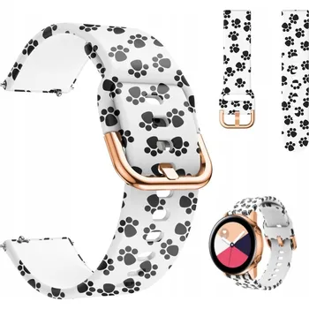 Řemínek na hodinky SILIKONOVÝ ŘEMÍNEK PRO POLAR IGNITE / IGNITE 2 / IGNITE 3 / UNITE / PACER 20MM