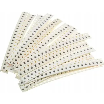 Vrták Zestaw Rezystorów SMD 0805 400 ks 20 x 20 kusů Elektronické součástky