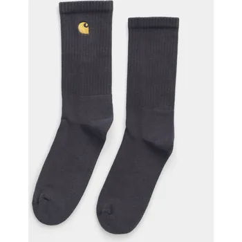 Pánské ponožky Carhartt WIP Chase (dark navy/gold), námořnická modrá