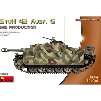 Plastikový model 1/72 StuH 42 Ausf. G Mid Prod. (6x camo)
