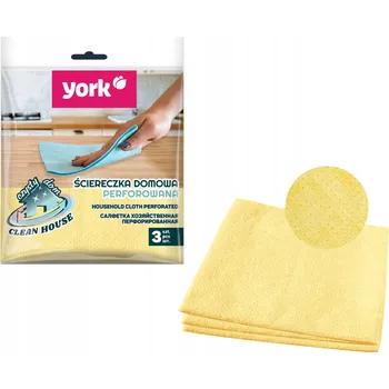 Utěrka Utěrka viskóza York v balení 3 ks žlutý