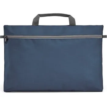 turistický batoh MILO. Kongresová složka polyester 600D - Modrá, Firemní dárkové předměty s vlastním potiskem