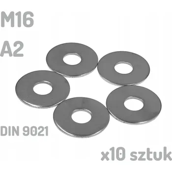 Matice Nerezová podložka A2 M16 DIN 9021 INOX x10 kusů