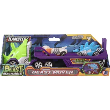 autíčko Teamsterz tahač dino + 2 auta