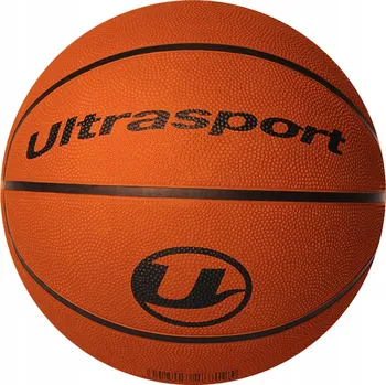 Basketbalový míč Ultrasport Basketbalový míč velikost 7, 75-77 cm, oranžový + Logo