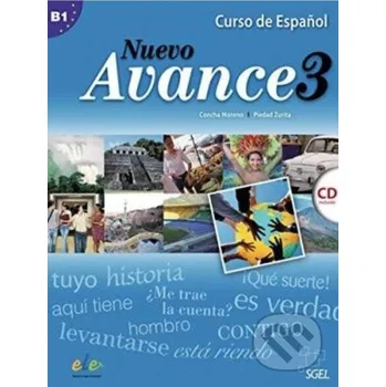 Španělský jazyk Nuevo Avance 3 alumno + cd - SGEL SGEL