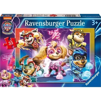 Puzzle RAVENSBURGER Tlapková patrola ve velkofilmu 35 dílků