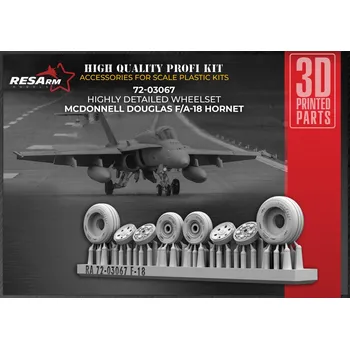 Plastikový model 1/72 F/A-18 Hornet wheels set
