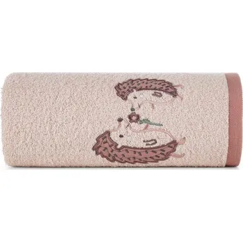 Růžová dětská osuška BABY68 70x140 cm