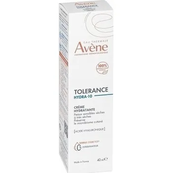 Pleťový krém Avene Tolerance Hydra 10 hydratační krém na obličej 40 ml
