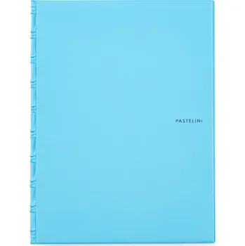 Archivační box Sloha A4 SPORO boční kapsa PASTELINI modrá