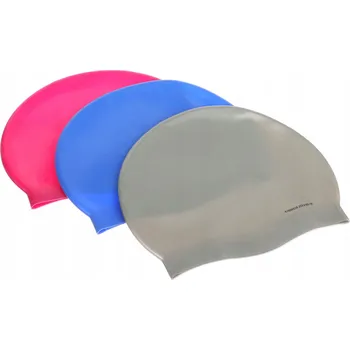 Plavecká čepice Plavecká čepice pro dospělé Silikonová Bestway stříbrná