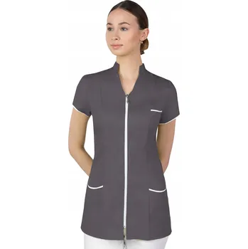 Dámské sako 38 DÁMSKÝ ZDRAVOTNICKÝ BLEJZR halenka na zip KOSMETICKÝ PLÁŠŤ 308