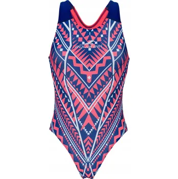 Dámské plavky Dámské jednodílné plavky aquaFeel Wild Graphic, vícebarevné, velikost S