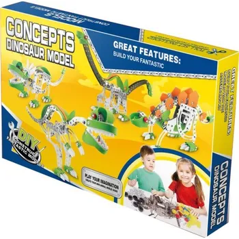 Stavebnice Kovová stavebnice Seismosaurus 141 ks