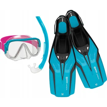 Potápěčská maska Dětská sada na šnorchlování Mares Nateeva Keewee Junior aqua XS