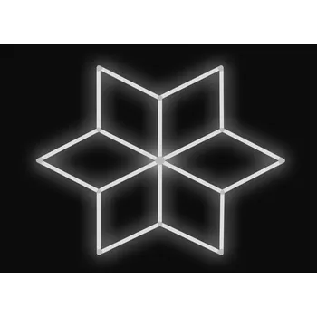 LED páska Kompletní LED svítidlo, rozměr: 96,8 x 111,8 cm, barva: bílá 4500 K SLEVA 3%