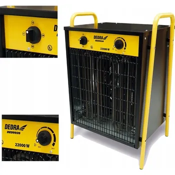 Přímotop ELEKTRICKÉ TOPIDLO 400V DEDRA 22KW DED9926 22000W 63A