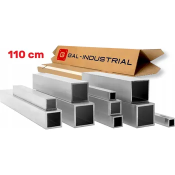 Obraz Hliníkový profil 15x15x1mm 110cm Trubka Čtvercový hliník Na míru