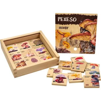 Pexeso Lesní svět - Lesní svět Pexeso klasické - Houby