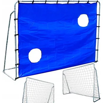 Sportovní branka VELKÁ FOTBALOVÁ BRANKA S TERČOVNICÍ 215x150 cm