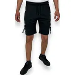 Pots Milano Pánské teplákové kraťasy BERNARD Barva: Černá, Velikost: 2XL