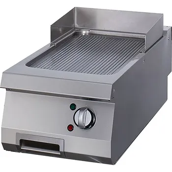 Vybavení pro vyvolávání a úpravu fotografie Grilovací pánev s drážkami Chrome - elektrická - pro jednu jednotku - hloubka 70 cm | Maxima, 09395048