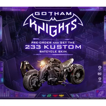 Hra pro PlayStation 5 Gotham Knights233 Kustom Batcycle SkinDLC PS5 Kod Klucz PlayStation 5 (PS5) digitální verze