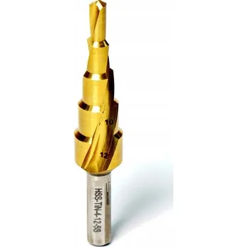 Vrták HSS STUPŇOVÝ VRTÁK VRTÁK 4-12 mm Norton 66261140028
