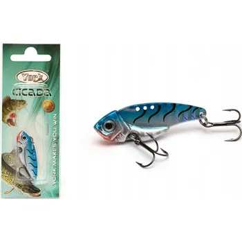 Umělá nástraha Cikáda York 5 cm 11,5 g MODRÁ přívlačová nástraha