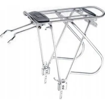 nosiče na kolo Stříbrný zadní nosič na kolo Massload