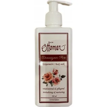 Tělové mléko s balzámem - damašská růže turecká 300ml