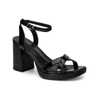 Dámské sandále Sandály DeeZee LH24027-1 Černá 39