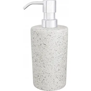 Dávkovač mýdla Ruční dávkovač mýdla stojací Q-BATH 200 ml šedý