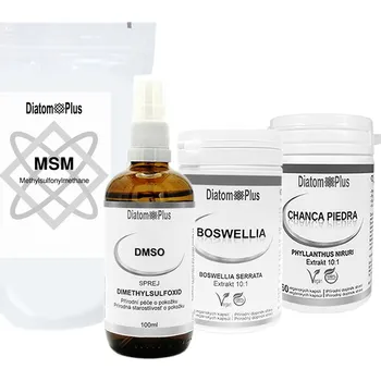 Kloubní výživa DiatomPlus Klouby sada KLOUBÁK (boswellie, chanca piedra, dmso, msm)