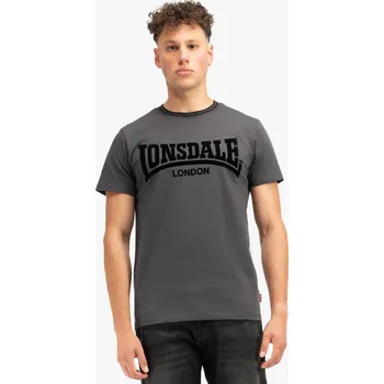 Pánské tričko Lonsdale Men&amp;#039;s t-shirt regular fit Lonsdale šedá 2659474
