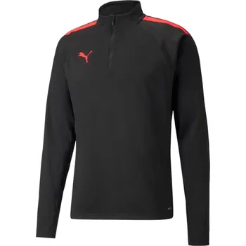 Pánská mikina Triko s dlouhým rukávem Puma teamLIGA 1/4 Zip Top 65723643 Velikost XXL