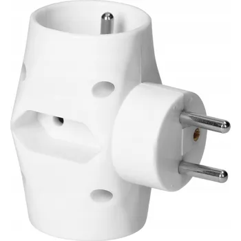 Elektrická zásuvka Elektrická Zásuvka rozbočka Orno bílá