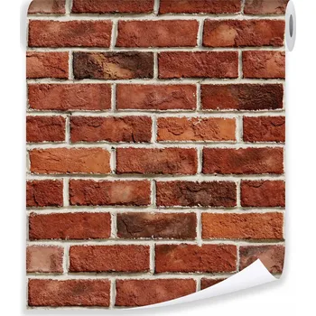 Tapeta Tapeta CIHLA 3D Efekt Tapety na Zeď Kámen Role