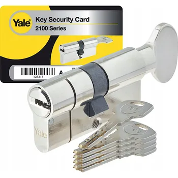 Vložka do dveří Cylindrická vložka zámku Yale 80 x 17 mm