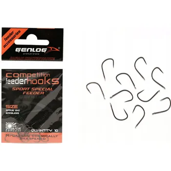 Rybářský háček Háčky zemní, splávkové Genlog Sport Special Feeder 10 ks
