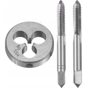 Závitořezný nástroj Závitník a očko sada M3x0.50mm KOMPLET 2X Závitník + Očko