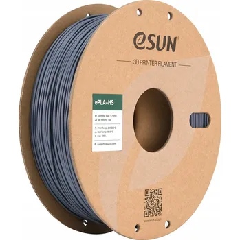 Filament ESun PLA+HS Filament šedý 1.75mm 1kg papírová cívka